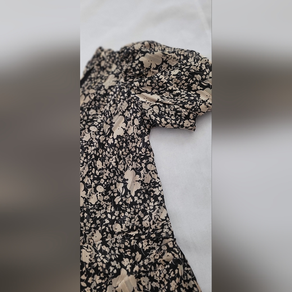 NWOT!ASTR The Label Anthro Santorini Women's Summer Floral Luxe Midi-Dress Small - Picture 14 of 17